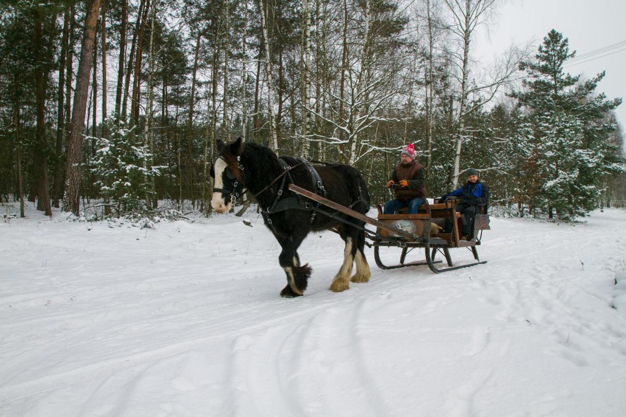 Kolorowe Wzgorze Agroturystyka I Konie Trojanow Esterno foto